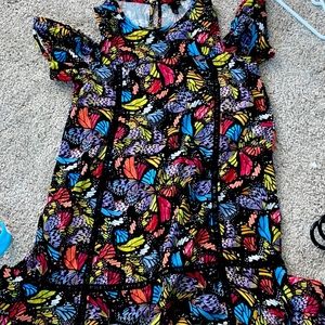 Monarch Asymmetrical Tunic Dress🦋